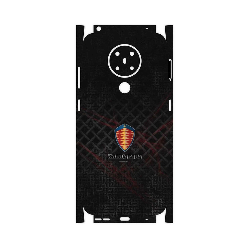 برچسب پوششی ماهوت مدل Koenigsegg Automotive AB-FullSkin مناسب برای گوشی موبایل نوکیا 5.3
