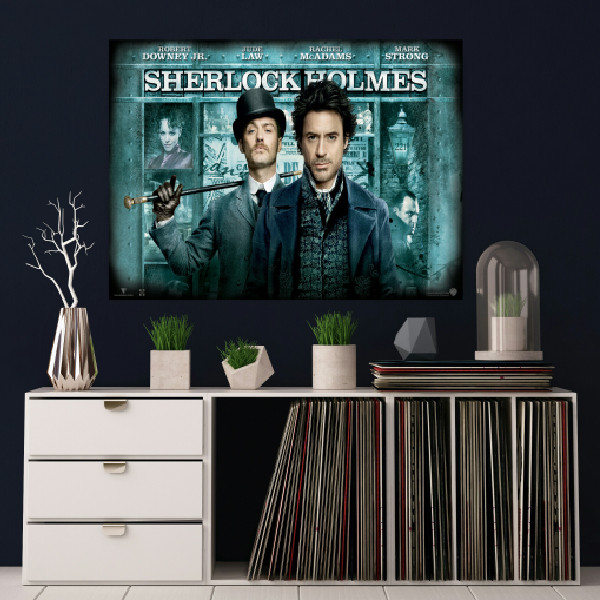 پوستر دیواری طرح شرلوک هلمز مدل PO144