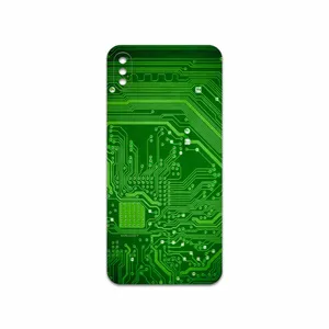 MAHOOT Green Printed Circuit Board Cover Sticker for Apple iPhone XS Max