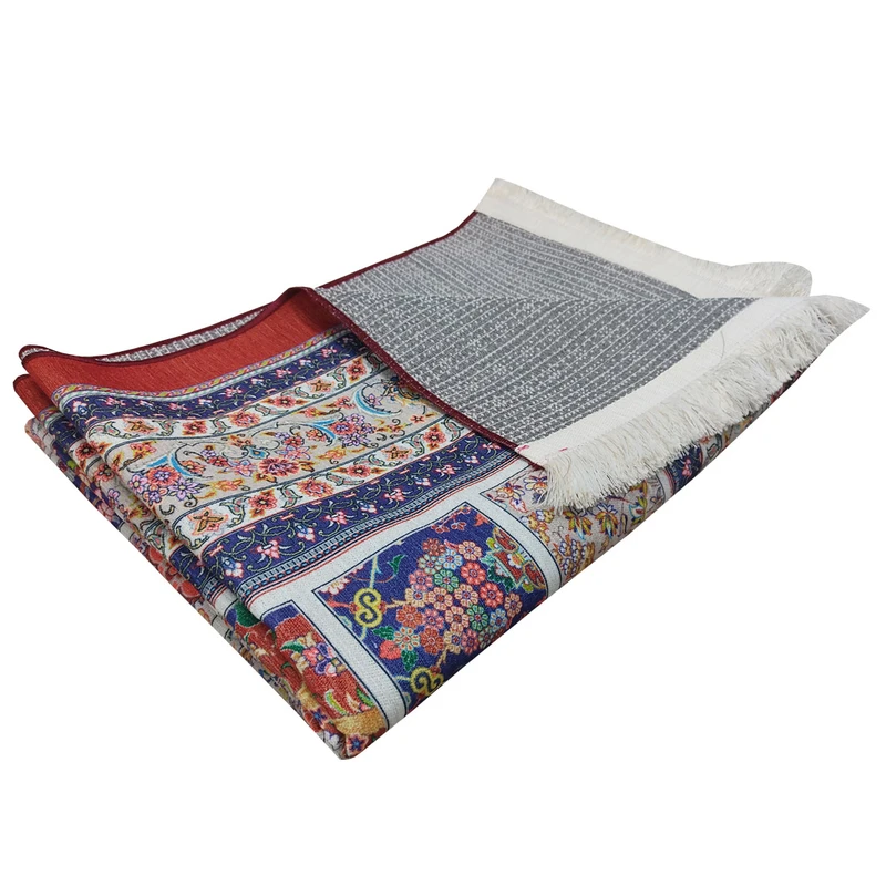 روفرشی نساجی دُر هنر یزد مدل new gen mat کد 01khesh زمینه چند رنگ