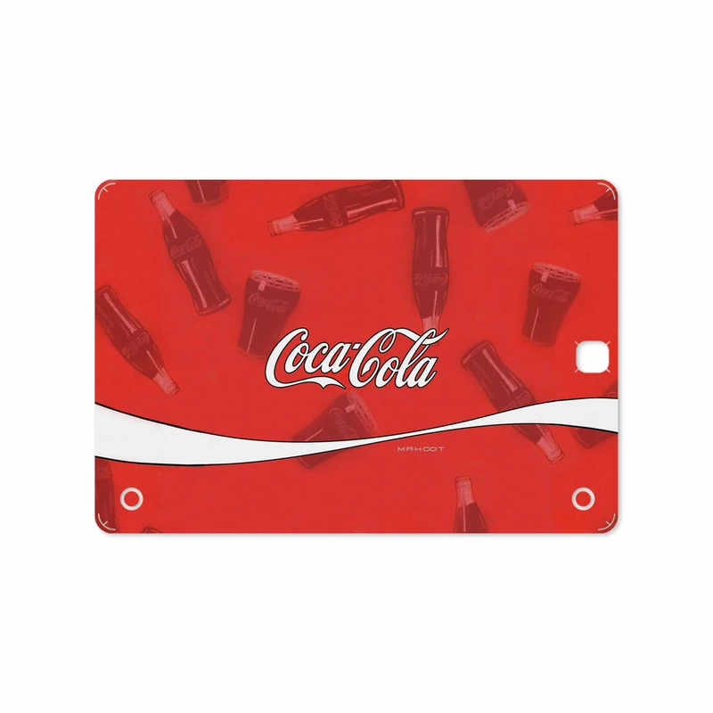 برچسب پوششی ماهوت مدل Coca-Cola-Logo مناسب برای تبلت سامسونگ Galaxy Tab A 9.7 2015 T555
