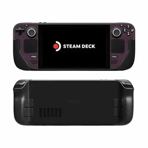 MAHOOT Valve Steam Deck Purple Leather-Matte Black
