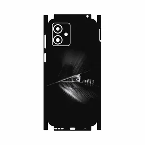 MAHOOT Black Portrait-FullSkin Cover Sticker for Motorola Moto G14