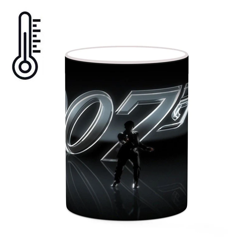 ماگ حرارتی کاکتی مدل بازی گلدن آی GoldenEye 007 کد mgh28702