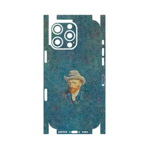 MAHOOT Self portrait with a gray felt hat-FullSkin Cover Sticker for Apple iPhone 16 Pro Max