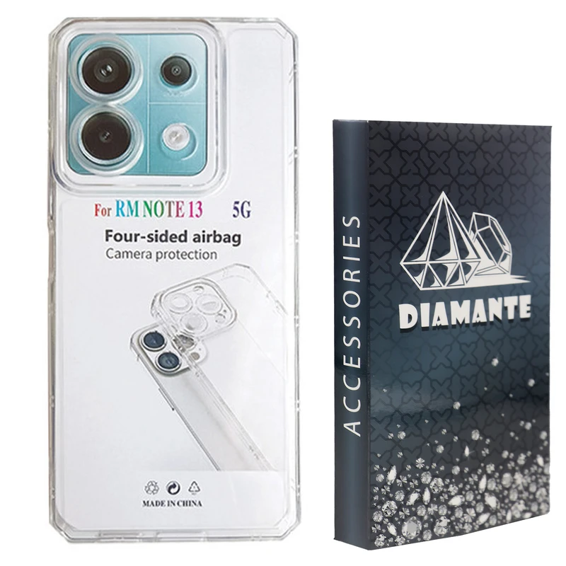 کاور دیامانته مدل Nahid Navy مناسب برای گوشی موبایل شیائومی Redmi Note 13 5G