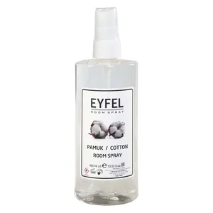 اسپری خوشبو کننده و تصفیه کننده هوا ایفل مدل کتان رایحه پنبه حجم 400 میلی لیتر