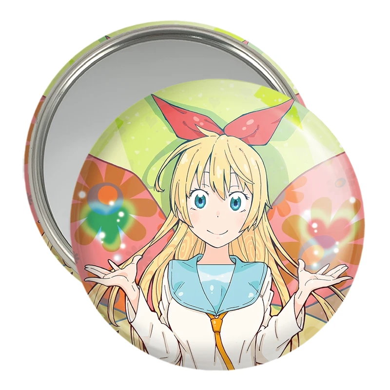 آینه جیبی خندالو مدل انیمه عشق دروغین  کد 17185