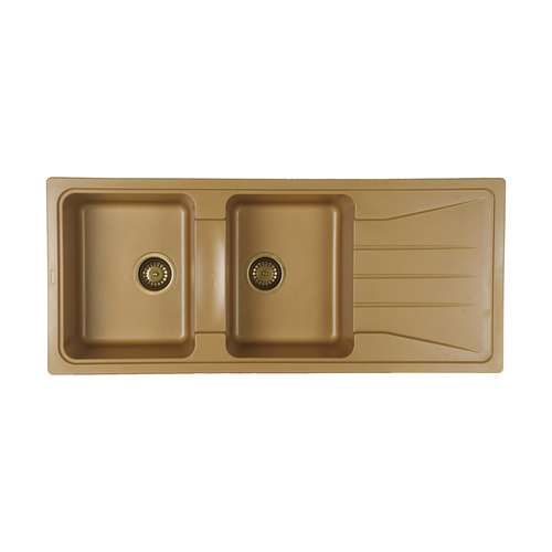 سینک ظرفشویی گرانیتی مدل DENIZ-T02 توکار