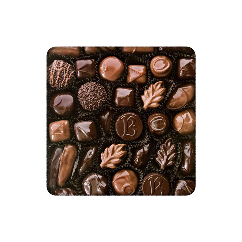 زیرلیوانی طرح پترن شکلات های دست ساز کد 7895505