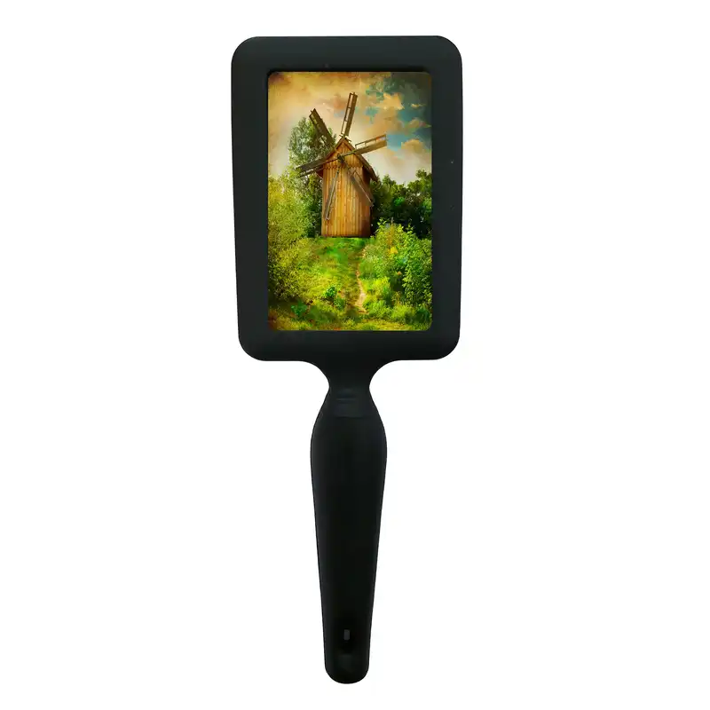 برس مو طرح نقاشی منظره مزرعه و آسیاب بادی مدل B1018