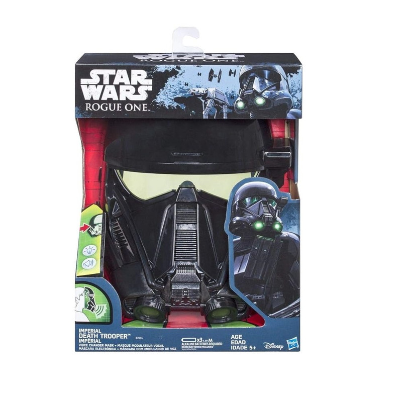 ماسک ایفای نقش هاسبرو مدل جنگ ستارگان طرح Rogue One Imperial Death Trooper