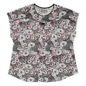 بلوز آستین کوتاه زنانه البسکو مدل 624220