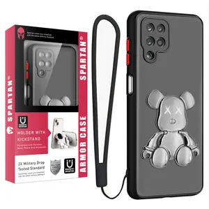 Spartan MBC Teddy Cover For Samsung Galaxy A22 4G With Strap
