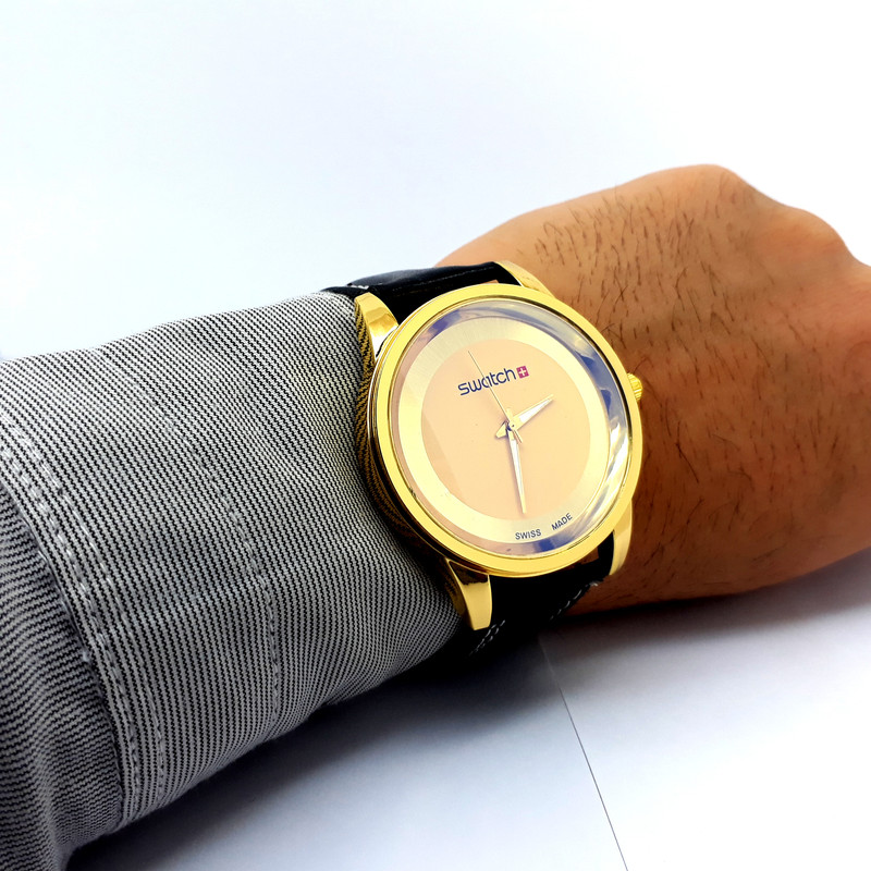 ساعت مچی عقربهای مردانه مدل کلاسیک کد sw01 ساعت مچی عقربهای مردانه مدل کلاسیک کد sw01