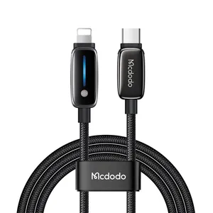Mcdodo CA-005 36W Light-Sensing Smart Cable USB-C to Lighting 1.2m with Auto Brightness Adjustment