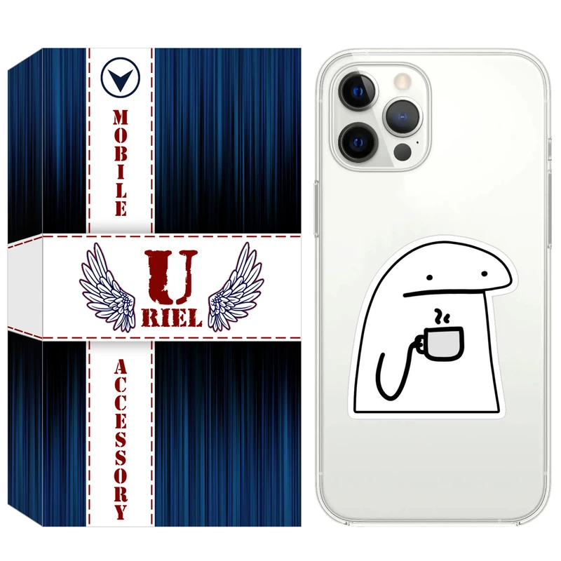 کاور یوریل مدل Clear کد 79 طرح پوکرفیس مناسب برای گوشی موبایل اپل iPhone 13 Pro