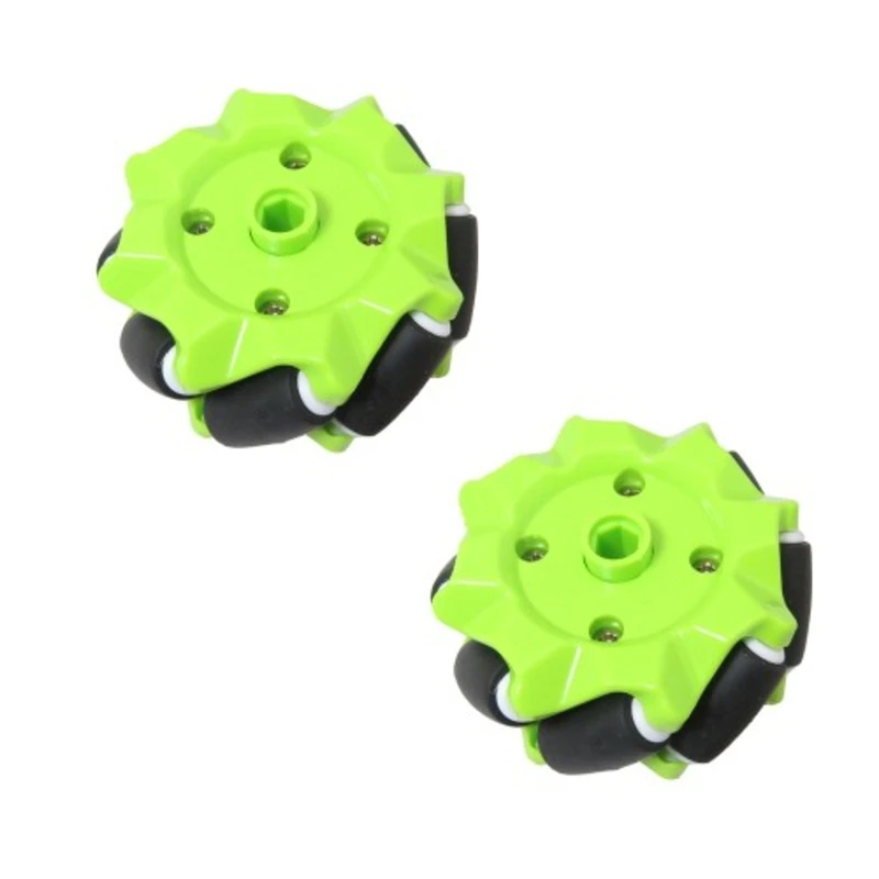 چرخ ربات مدل مکانوم RL58 بسته 2 عددی