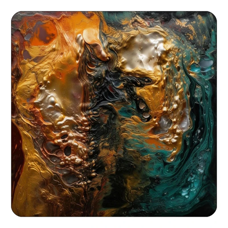 مگنت کاکتی طرح نقاشی رنگ روغن مدل mp69505