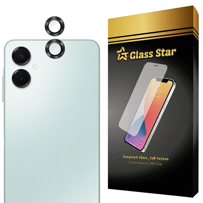 محافظ لنز دوربین شیشه‌ای گلس استار مدل RING20 مناسب برای گوشی موبایل سامسونگ Galaxy A06 4G / 5G