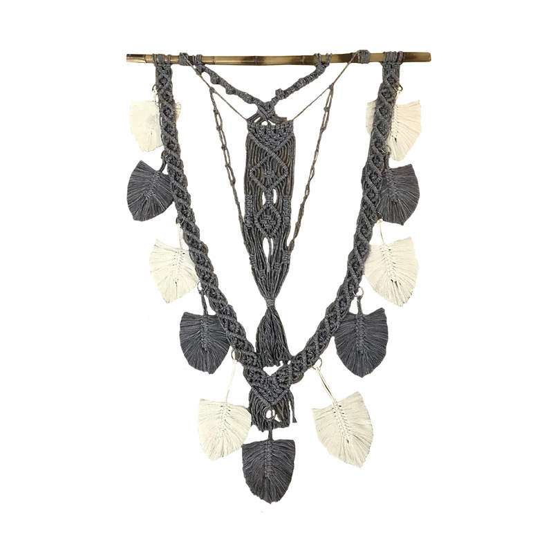 آویز بافتنی هنریسان مدل مرمر