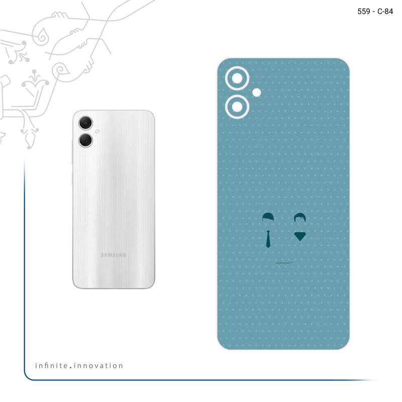 برچسب پوششی ماهوت مدل Minimal Miss and Mister مناسب برای گوشی موبایل سامسونگ Galaxy A05