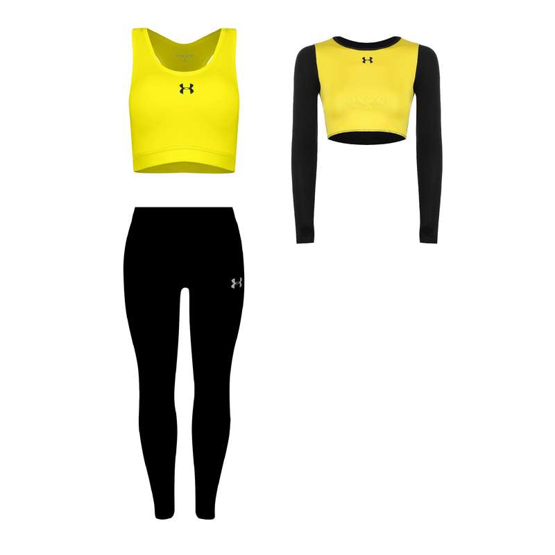 ست 3 تکه لباس ورزشی زنانه مدل 4101-61