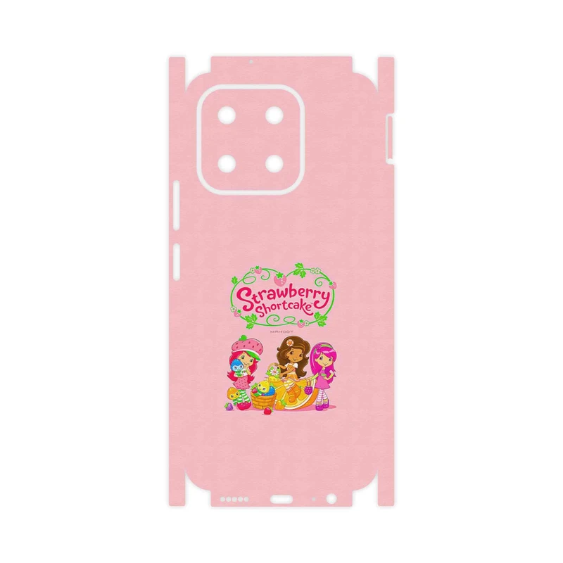 برچسب پوششی ماهوت مدل Strawberry Shortcake-FullSkin مناسب برای گوشی موبایل آنر X6b