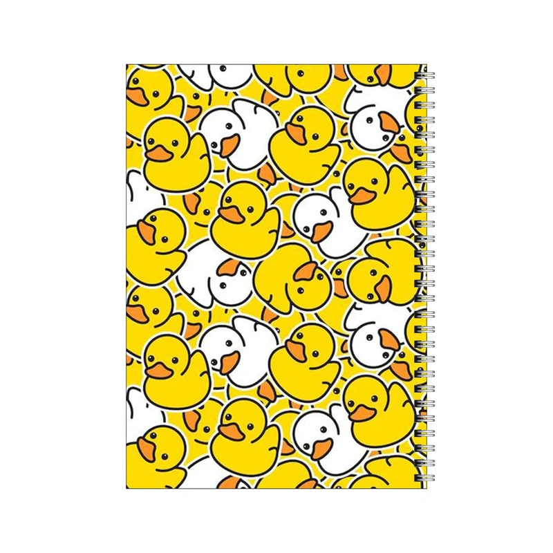 دفتر مشق 80 برگ بامبیلیپ طرح پترن جوجه اردک  کد 4808674