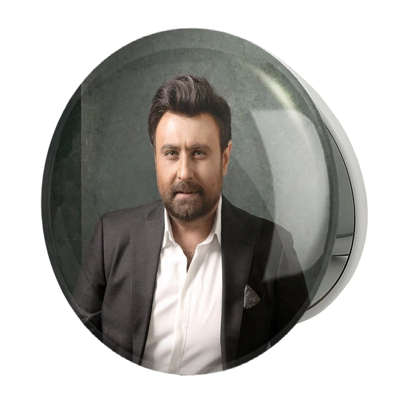 آینه جیبی خندالو طرح محمد علیزاده مدل تاشو کد 6379 