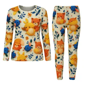 ست تی‌شرت آستین بلند و شلوار راحتی زنانه مدل آوید 88