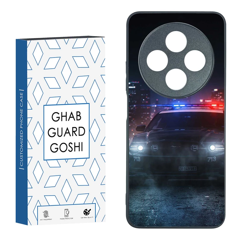 کاور قاب گارد گوشی طرح پلیسی کد TPU-139 مناسب برای گوشی موبایل شیائومی REDMI 14 C
