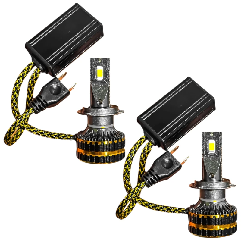 لامپ هدلایت خودرو تک حالته لنزو مدل M20 Plus پایه H7 بسته ۲ عددی