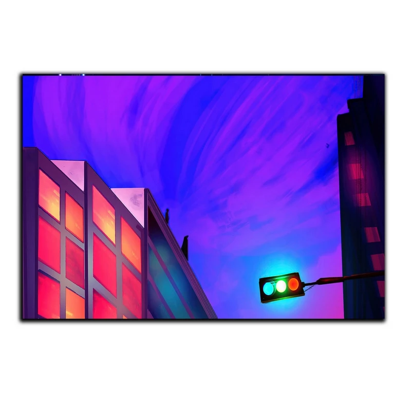 تابلو شاسی بکلیت طرح گرافیکی چراغ راهنما مدل SH-S5114