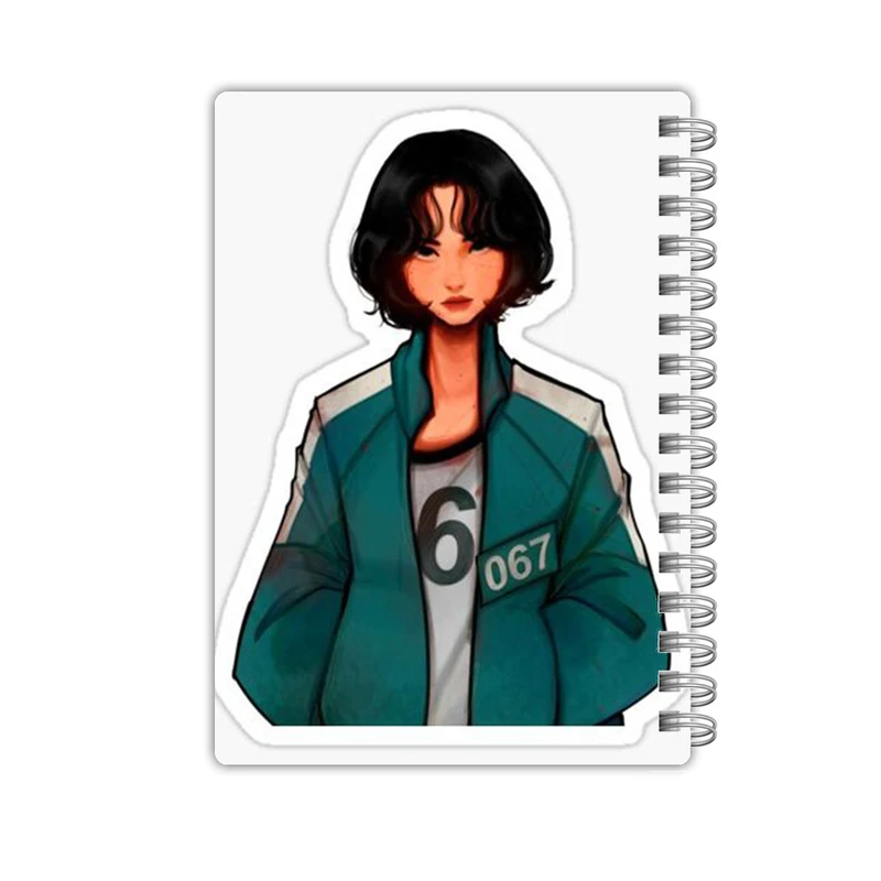 دفترچه یادداشت 50 برگ مدل Squid Game کد 2194