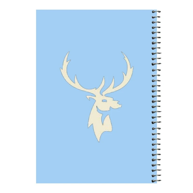 دفتر مشق 80 برگ اس جی مدل گوزن   