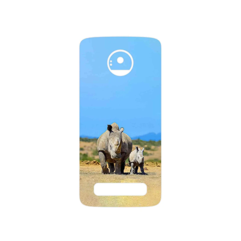 برچسب پوششی ماهوت مدل Rhino مناسب برای گوشی موبایل موتورولا Moto Z