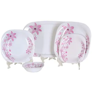 سرویس غذا خوری 25 پارچه مدل چهار گوش