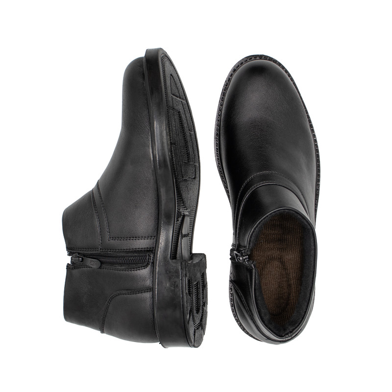 نیم بوت مردانه مدل گرینلند کد 2025 رنگ مشکی