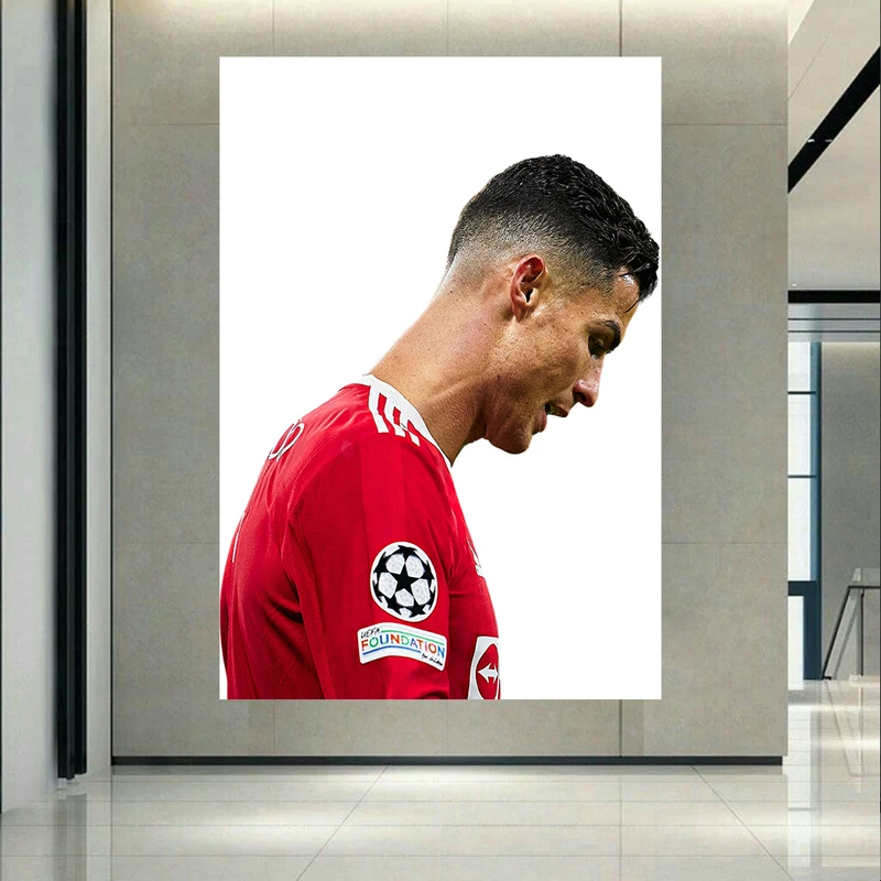 پوستر دیواری طرح کریستیانو رونالدو مدل فوتبال کد PD130257