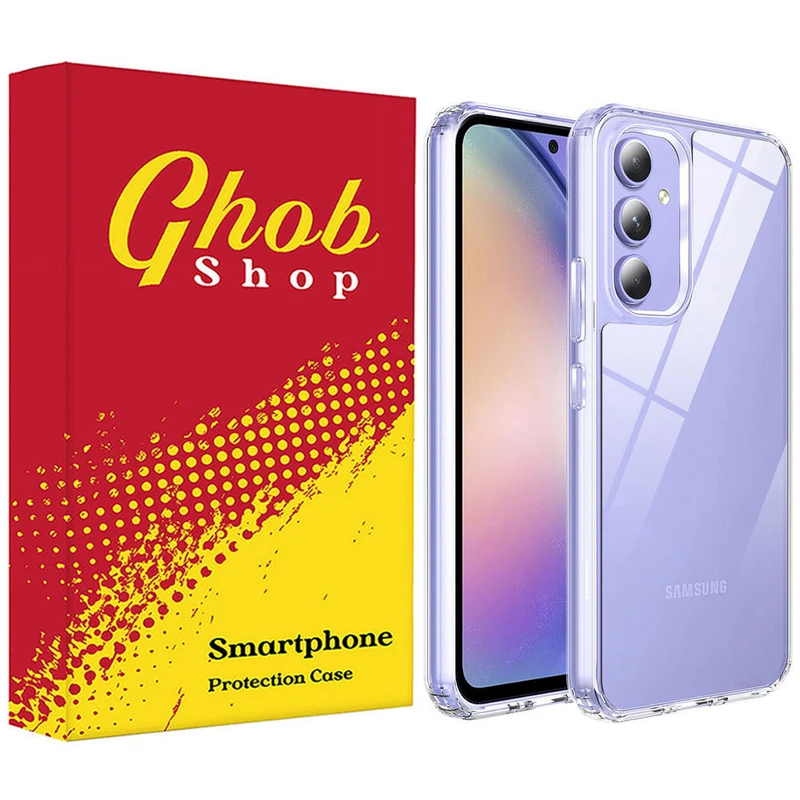 کاور قاب شاپ مدل ژله ای ساده مناسب برای گوشی موبایل سامسونگ Galaxy A24 / A24 5G
