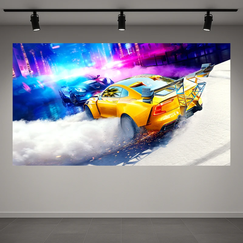 پوستر طرح گیم ماشینی مدل need for speed کد AR3058856