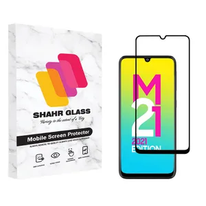   Shahr Glass FUL Screen Protector For Samsung Galaxy M21 2021