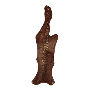 چرم طبیعی مدل ساق شتر مرغ کد OL090