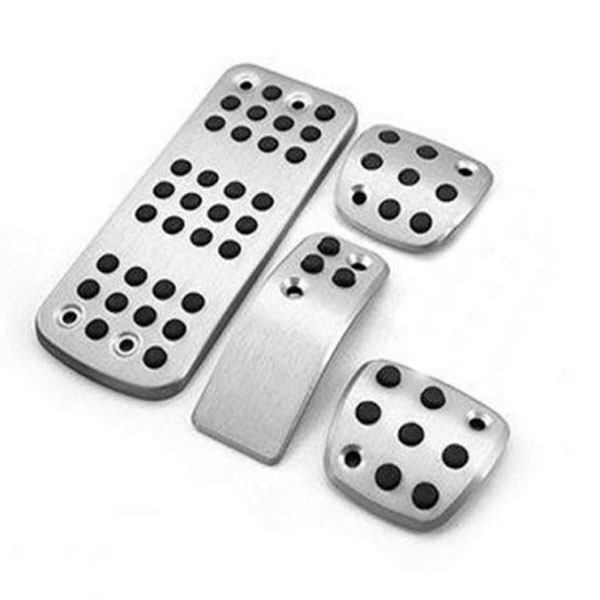 روکش پدال خودرو وارون مدل M-57-RC مناسب برای پژو 207 بسته 4 عددی