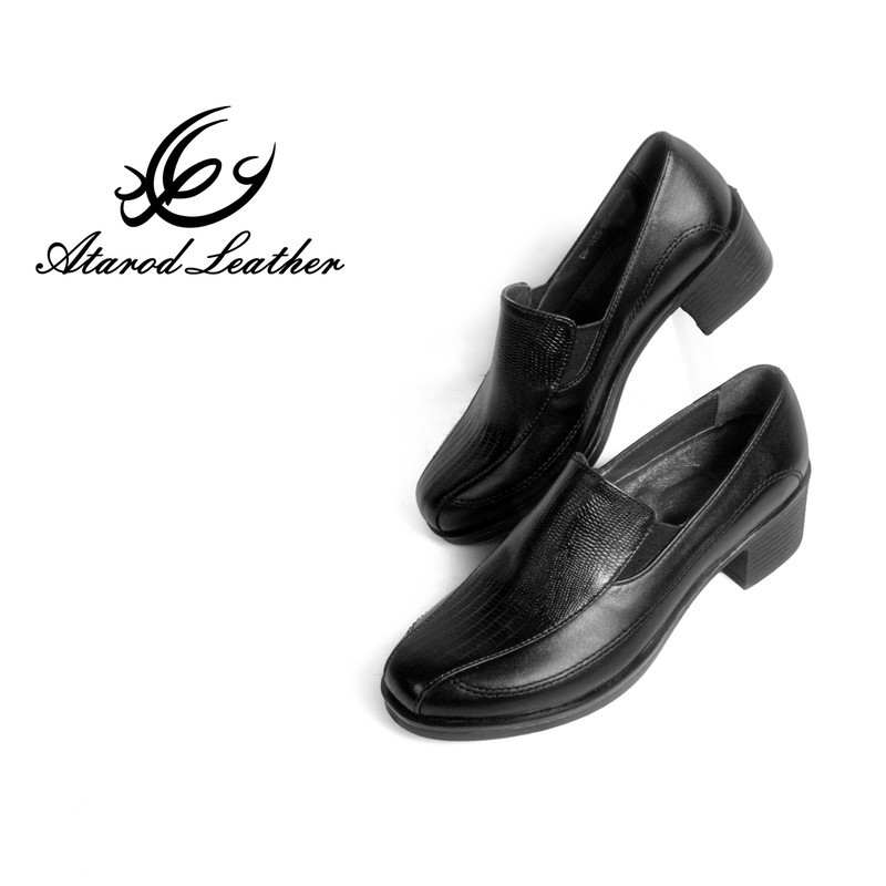 کفش زنانه چرم عطارد مدل چرم طبیعی کد SH280