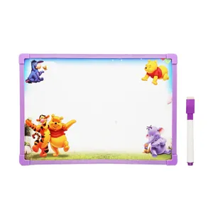 تخته وایت برد مدل خرس پو سایز 24×34 سانتی متر به همراه ماژیک 