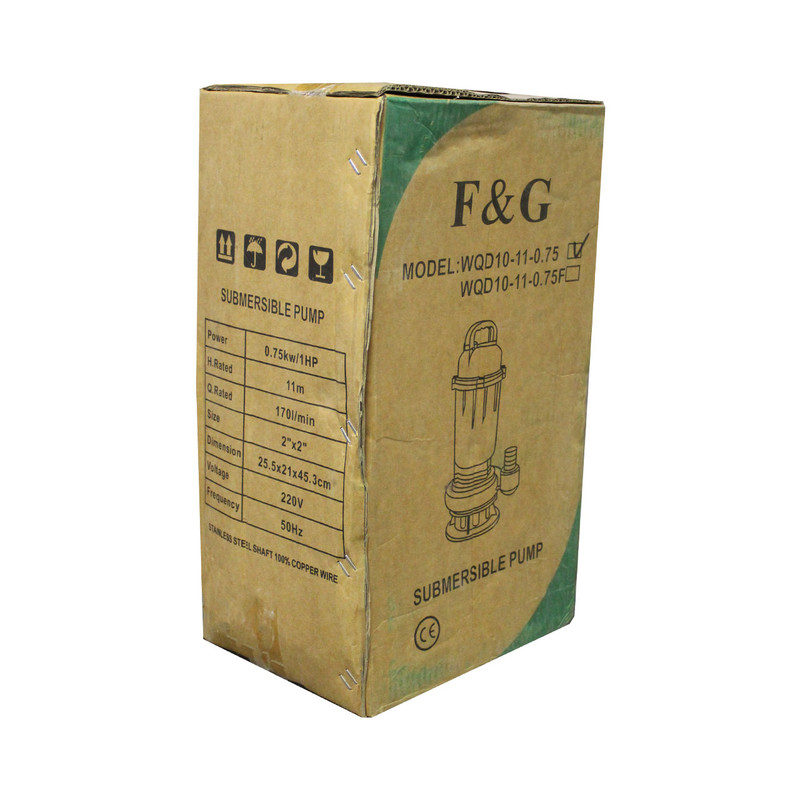 پمپ لجن کش اف اند جی مدل WQD 10-11-0.75