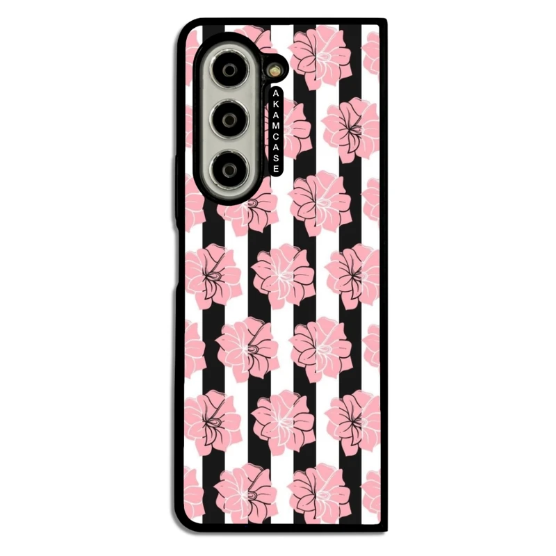 کاور آکام مدل AMCWSGZFOLD5-FLOWERS21 مناسب برای گوشی موبایل سامسونگ Galaxy Z Fold 5