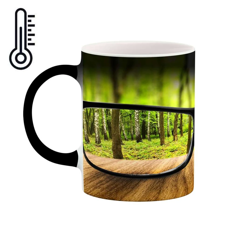 ماگ حرارتی کاکتی مدل عینک کد mgh14809